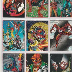 1992 Comic Images Spider-Man II: 30th Anniversary - 90 Card Lot,Incl.checklist